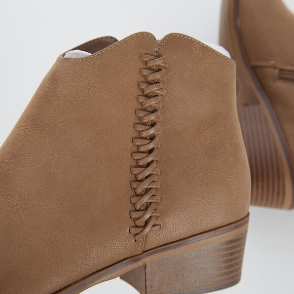 MIA Stitch Fix Jaice Heeled Ankle Bootie in Taupe Women's 8.5 NWT - Picture 8 of 9